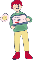 A learner getting set up with Self & Match